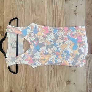 Disney Tank Size Small with Shredded Back